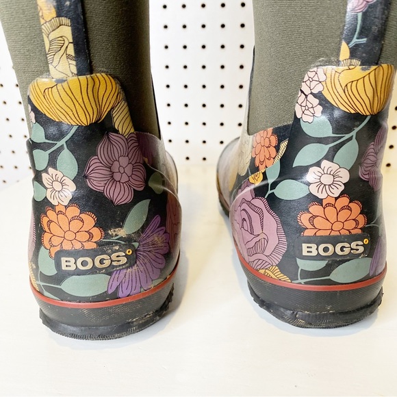 Bogs | Classic High Le Jardin Insulated Waterproof Rain Boot Sz. 11 - Picture 6 of 9